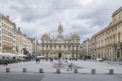 Lyon historic architecture and Rhône river views