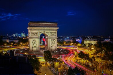 Eiffel Tower and Paris cityscape