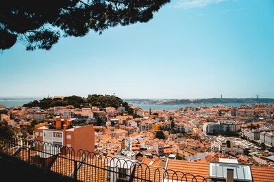 Lisbon tram and historic neighborhoods